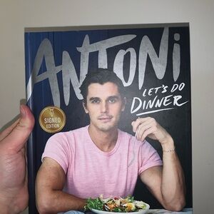 Signed Edition Antoni Porowski ‘Let's Do Dinner’ Cookbook Book